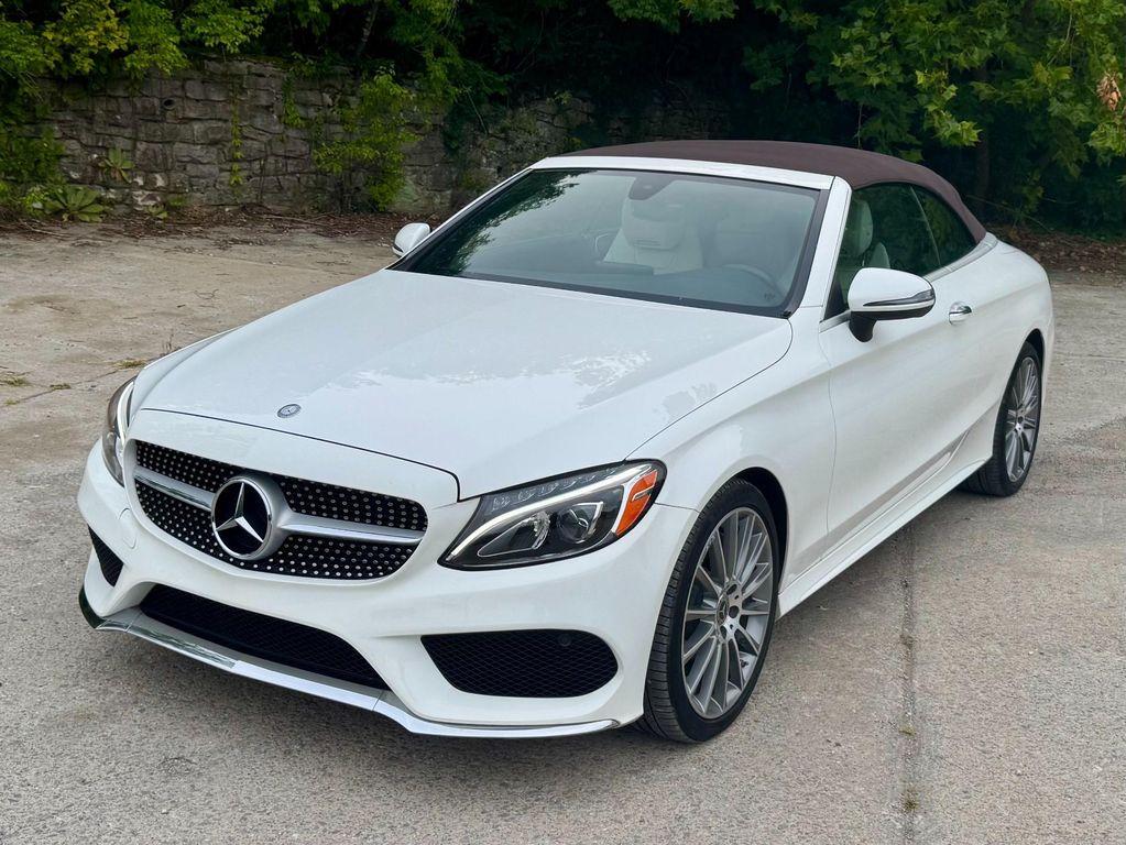 used 2017 Mercedes-Benz C-Class car, priced at $27,900