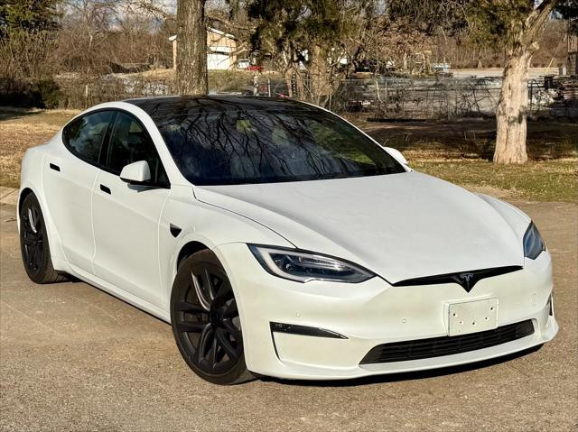 used 2021 Tesla Model S car, priced at $56,750