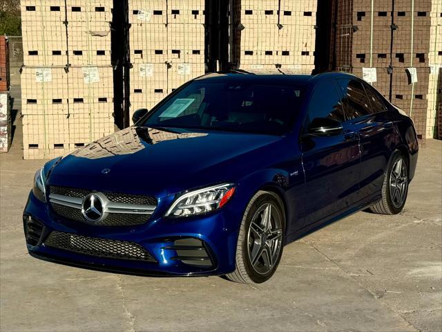 used 2020 Mercedes-Benz AMG C 43 car, priced at $40,500