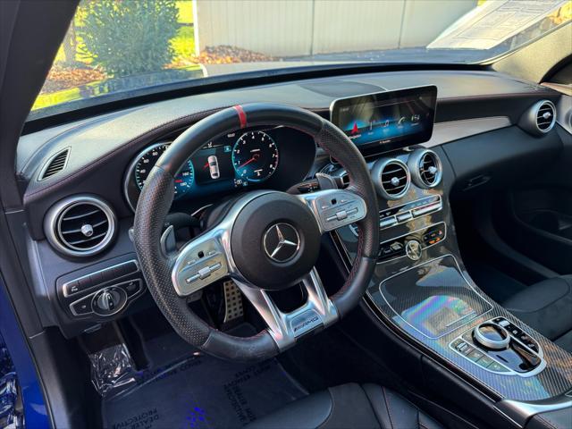 used 2020 Mercedes-Benz AMG C 43 car, priced at $40,500