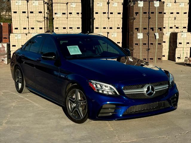 used 2020 Mercedes-Benz AMG C 43 car, priced at $40,500