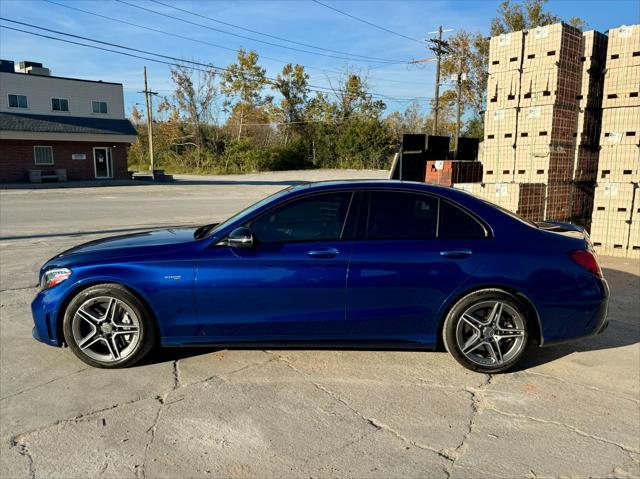 used 2020 Mercedes-Benz AMG C 43 car, priced at $40,500