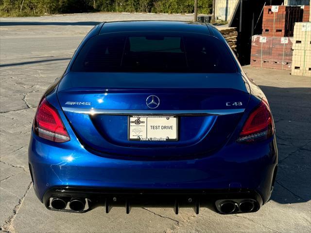 used 2020 Mercedes-Benz AMG C 43 car, priced at $40,500