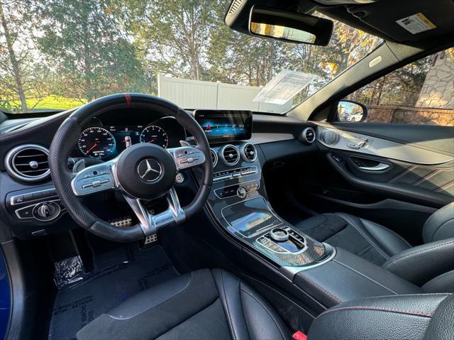 used 2020 Mercedes-Benz AMG C 43 car, priced at $40,500