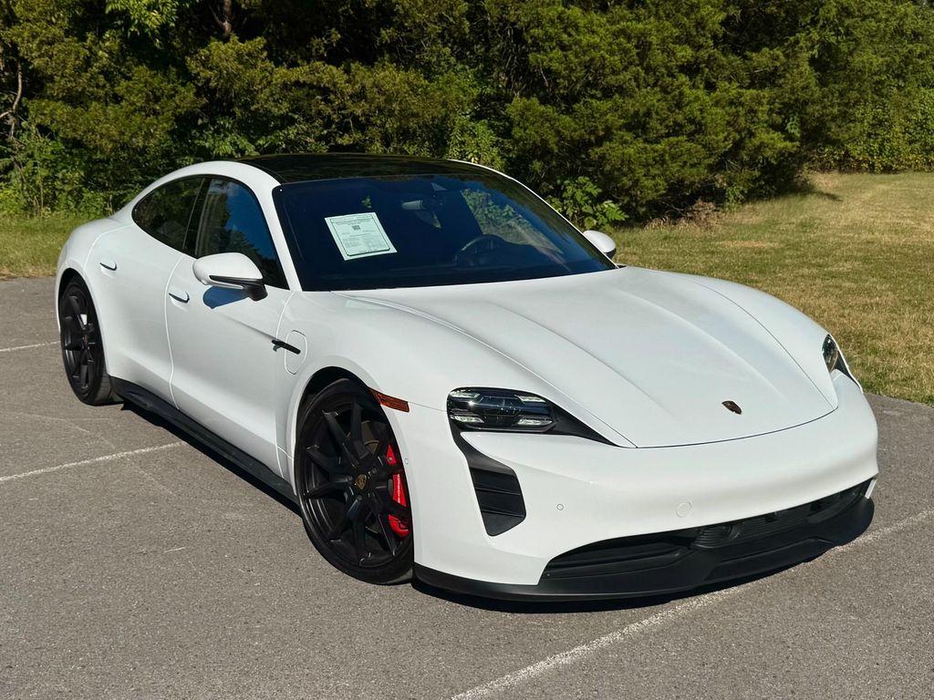 used 2024 Porsche Taycan car, priced at $107,900