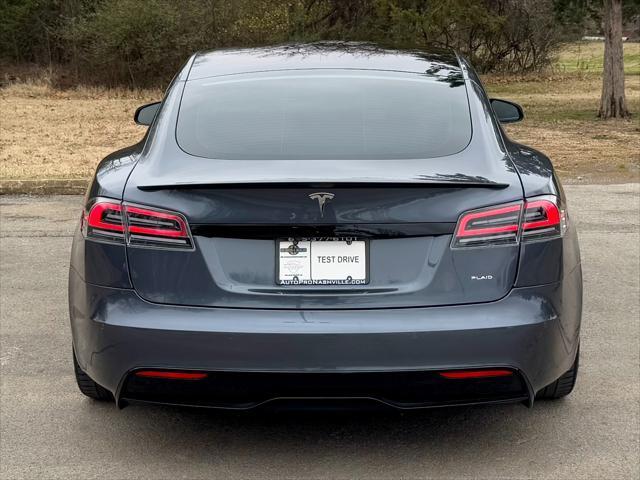 used 2021 Tesla Model S car, priced at $54,900