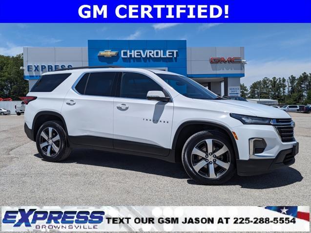 used 2022 Chevrolet Traverse car, priced at $29,225