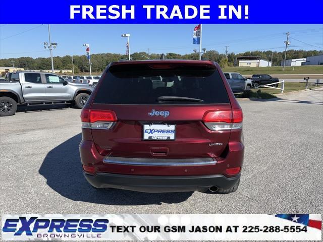 used 2017 Jeep Grand Cherokee car, priced at $14,395