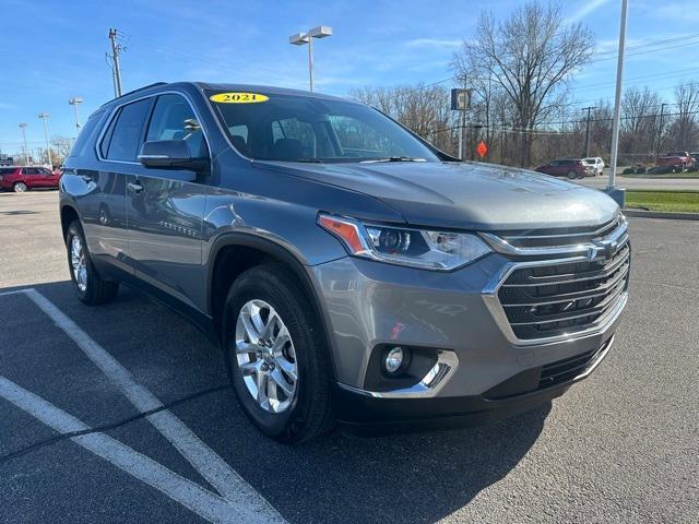 used 2021 Chevrolet Traverse car, priced at $28,484