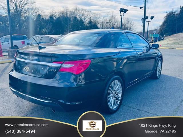 used 2012 Chrysler 200 car, priced at $4,995