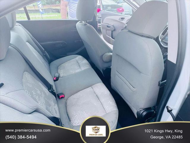 used 2017 Chevrolet Sonic car, priced at $5,999