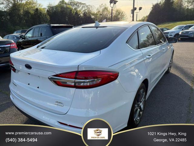 used 2020 Ford Fusion car, priced at $10,499