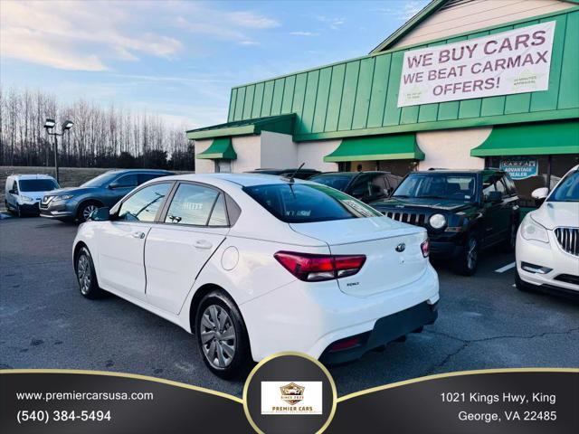 used 2020 Kia Rio car, priced at $9,999