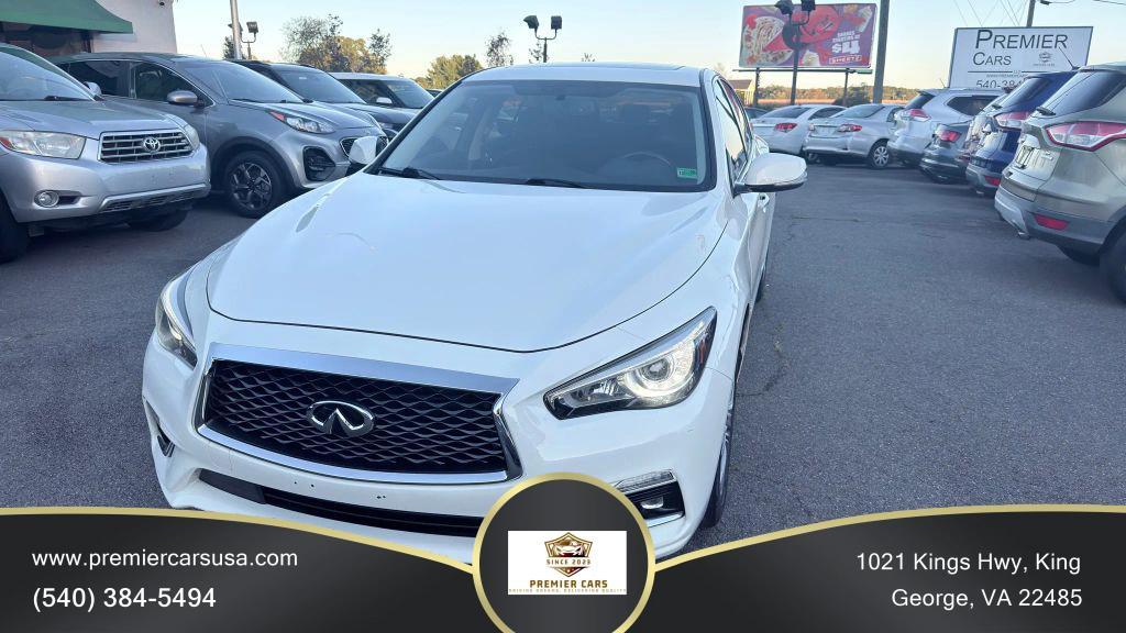 used 2020 INFINITI Q50 car, priced at $16,399