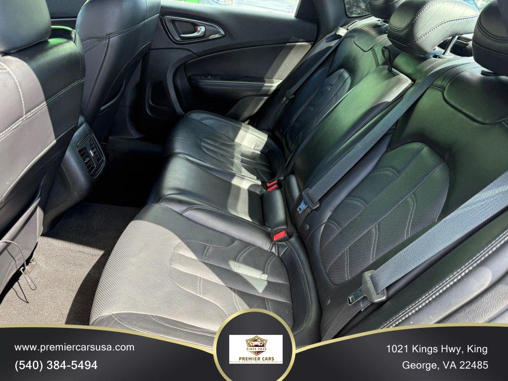 used 2015 Chrysler 200 car, priced at $6,499
