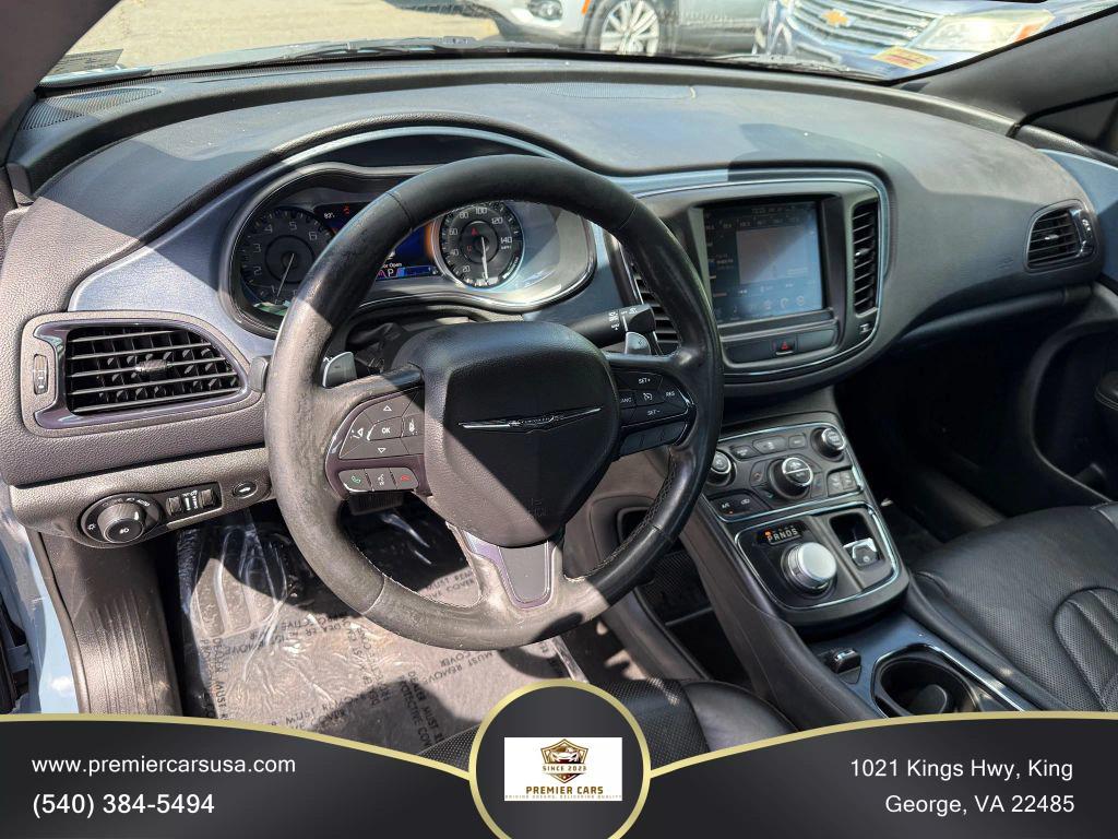 used 2015 Chrysler 200 car, priced at $6,499