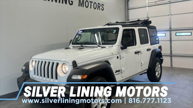 used 2022 Jeep Wrangler Unlimited car, priced at $36,988