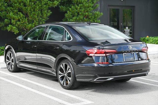 used 2021 Volkswagen Passat car, priced at $18,990