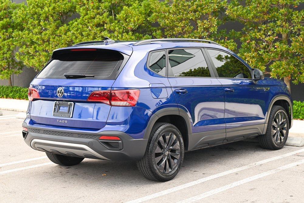 used 2023 Volkswagen Taos car, priced at $15,888