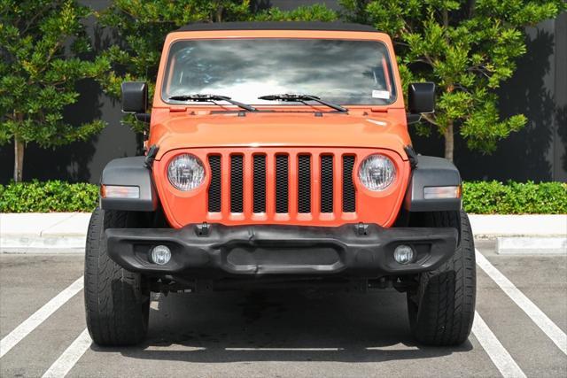 used 2018 Jeep Wrangler Unlimited car, priced at $22,990