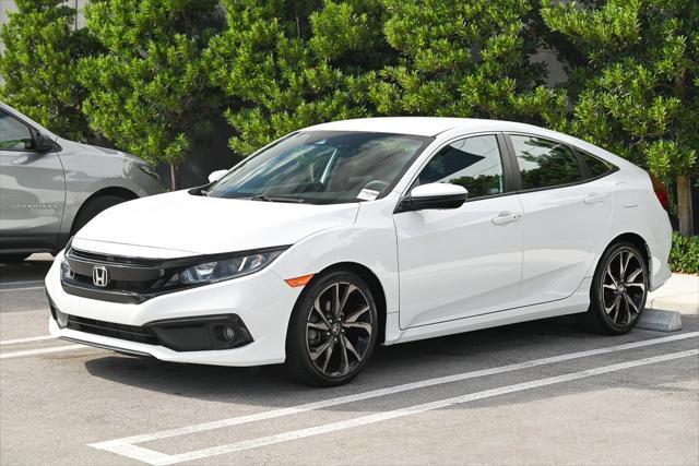 used 2019 Honda Civic car, priced at $20,990