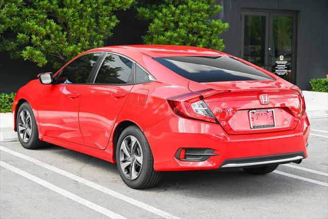 used 2021 Honda Civic car, priced at $16,500