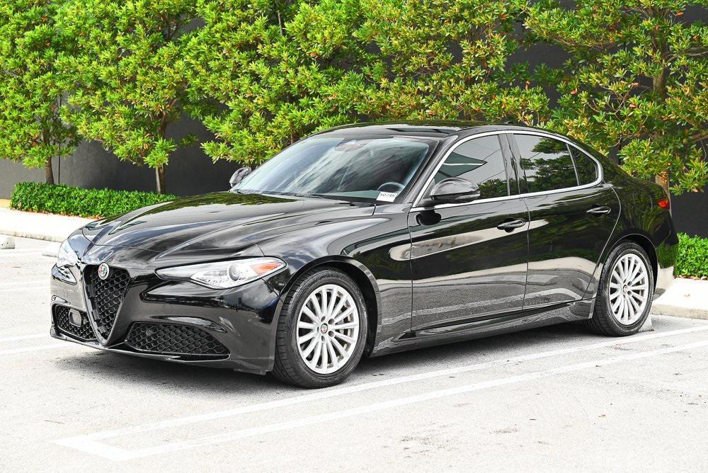 used 2021 Alfa Romeo Giulia car, priced at $18,895