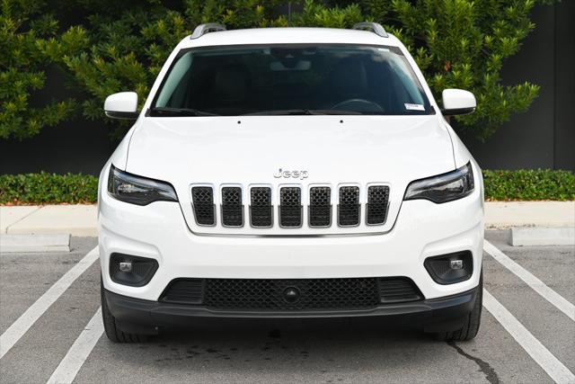 used 2021 Jeep Cherokee car, priced at $16,900