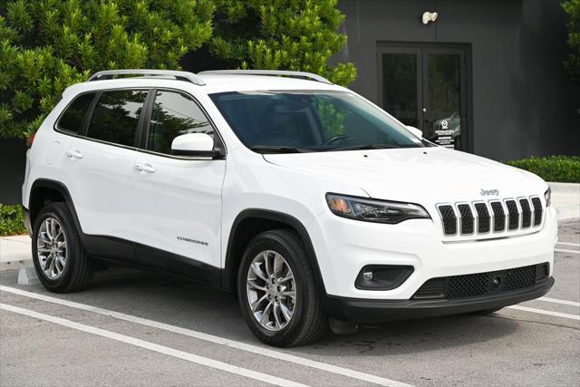 used 2021 Jeep Cherokee car, priced at $16,900