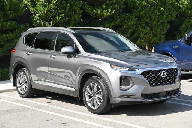 used 2020 Hyundai Santa Fe car, priced at $15,990