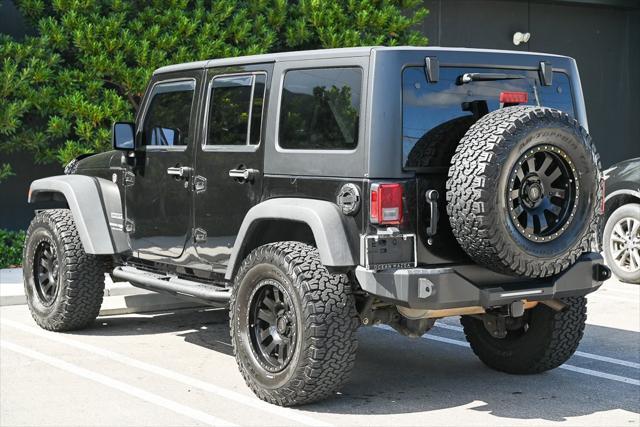 used 2018 Jeep Wrangler JK Unlimited car, priced at $21,990