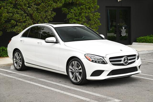 used 2019 Mercedes-Benz C-Class car, priced at $21,732
