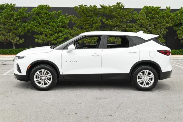 used 2022 Chevrolet Blazer car, priced at $23,891