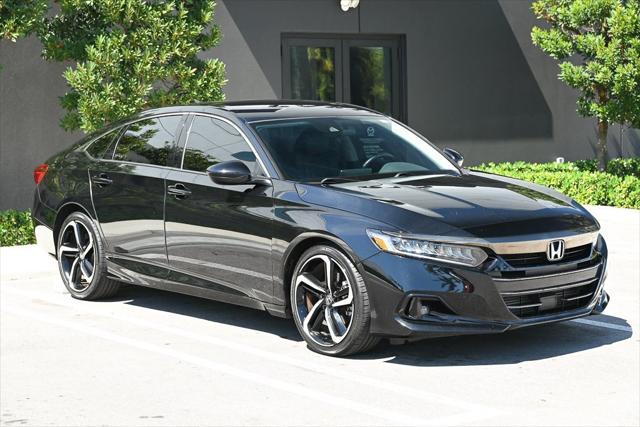 used 2021 Honda Accord car, priced at $23,891