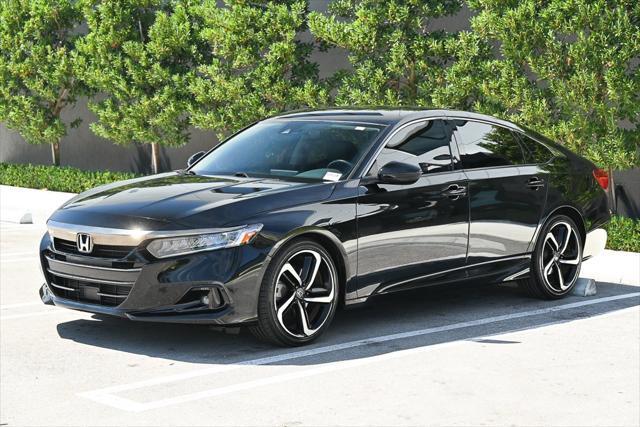 used 2021 Honda Accord car, priced at $23,891