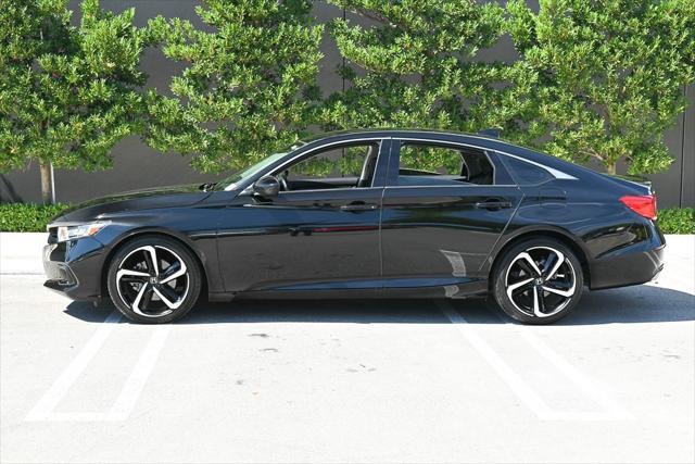 used 2021 Honda Accord car, priced at $23,891