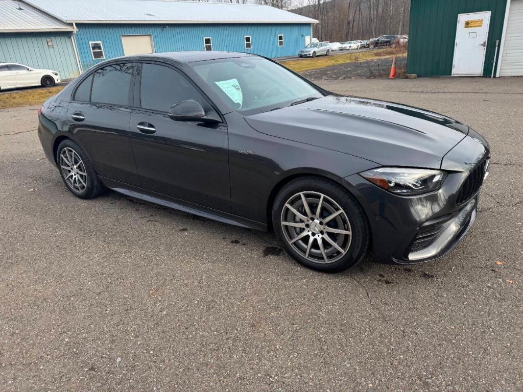 used 2023 Mercedes-Benz AMG C 43 car, priced at $51,000