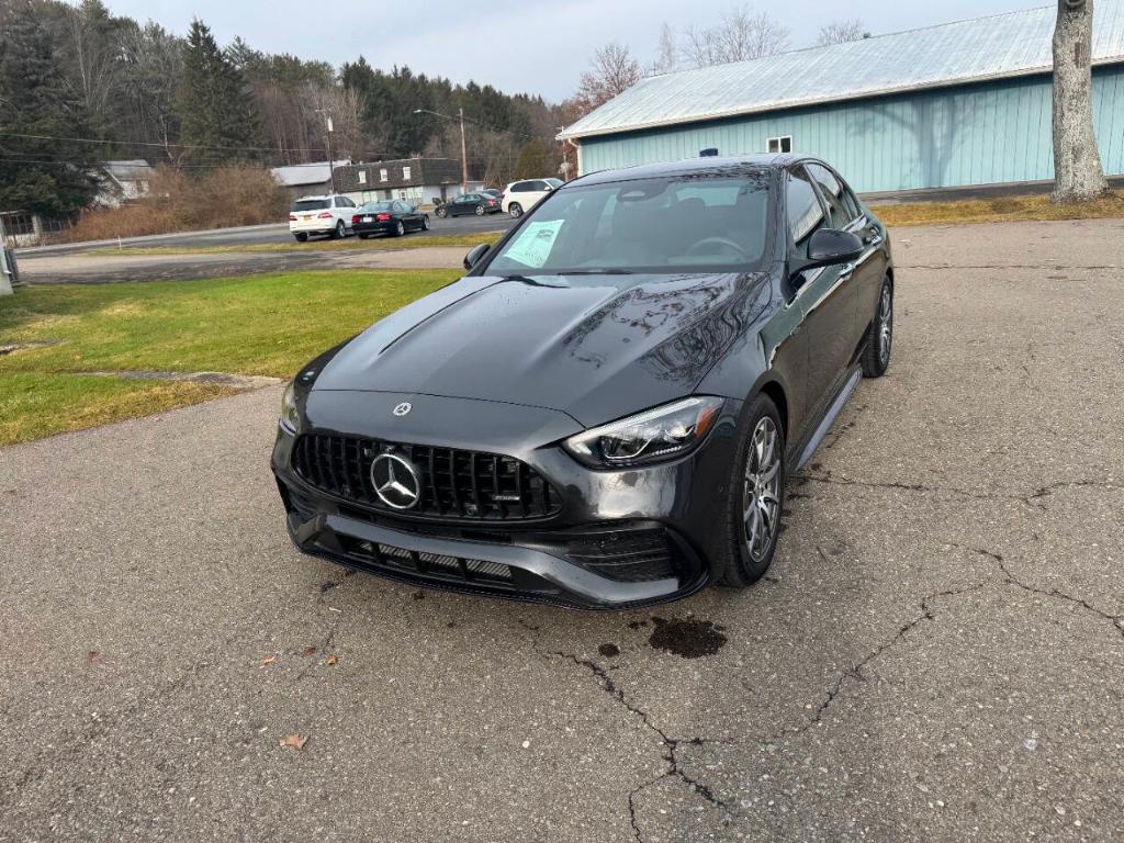 used 2023 Mercedes-Benz AMG C 43 car, priced at $51,000