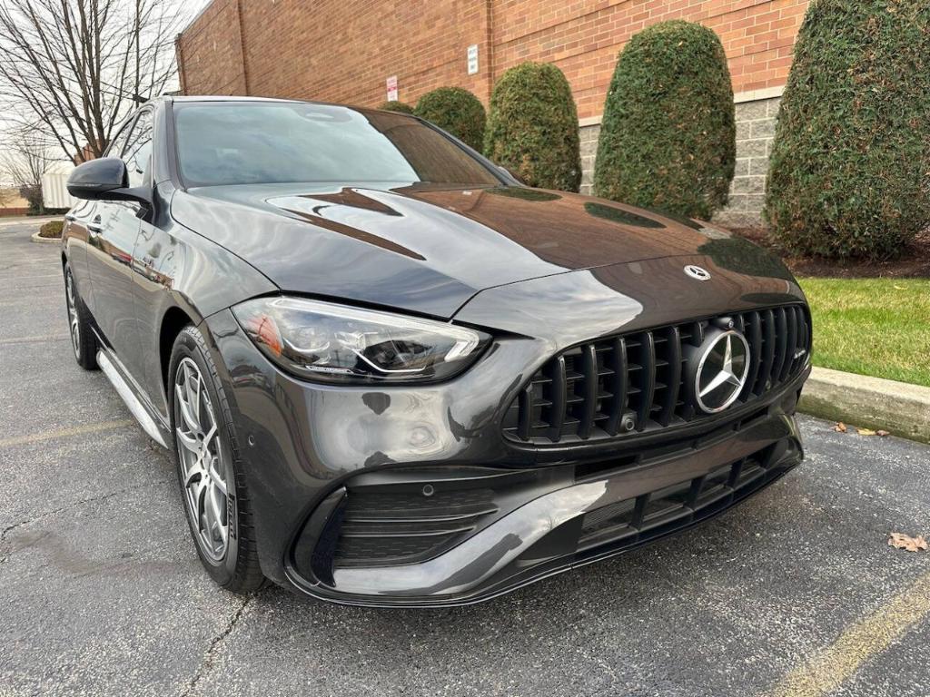 used 2023 Mercedes-Benz AMG C 43 car, priced at $51,000