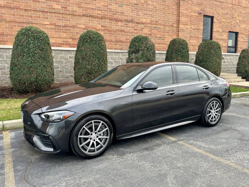 used 2023 Mercedes-Benz AMG C 43 car, priced at $51,000