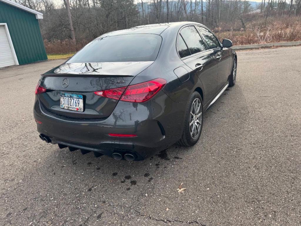 used 2023 Mercedes-Benz AMG C 43 car, priced at $51,000