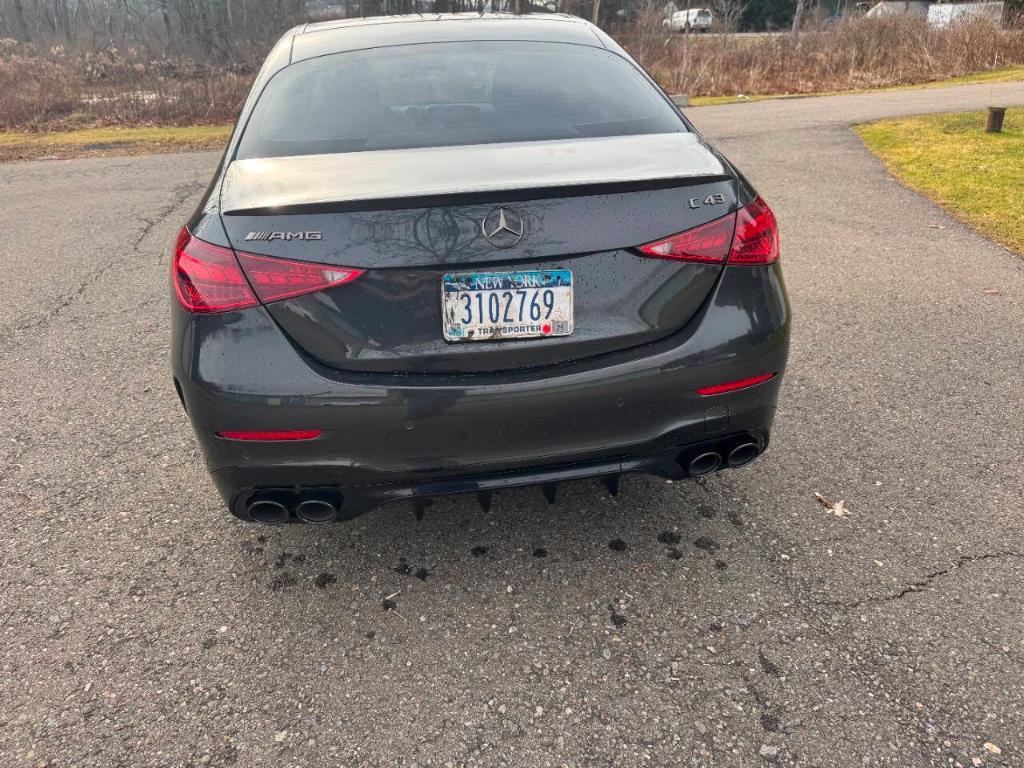 used 2023 Mercedes-Benz AMG C 43 car, priced at $51,000