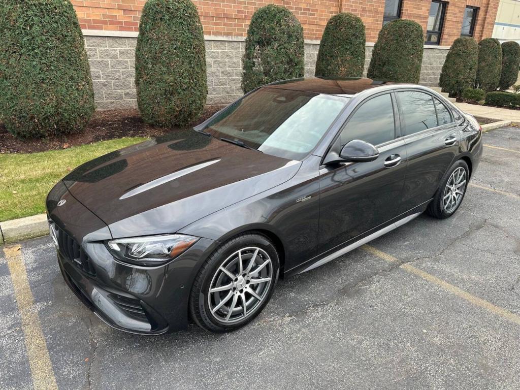 used 2023 Mercedes-Benz AMG C 43 car, priced at $51,000