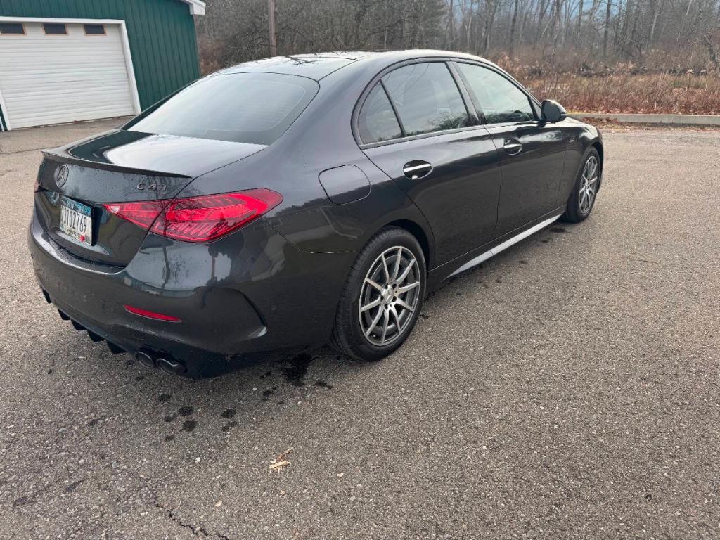 used 2023 Mercedes-Benz AMG C 43 car, priced at $51,000