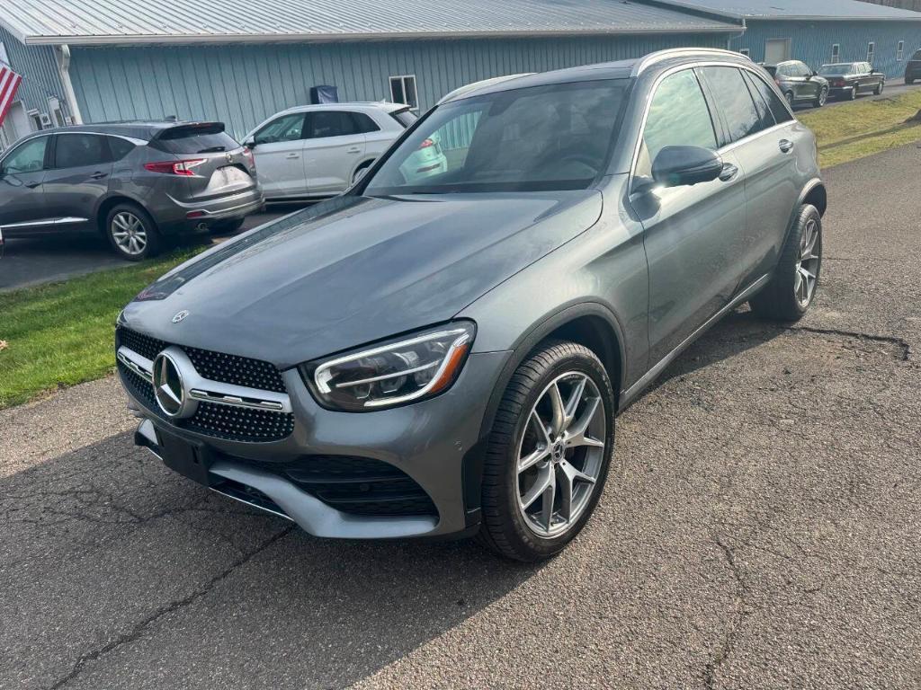 used 2021 Mercedes-Benz GLC 300 car, priced at $37,900