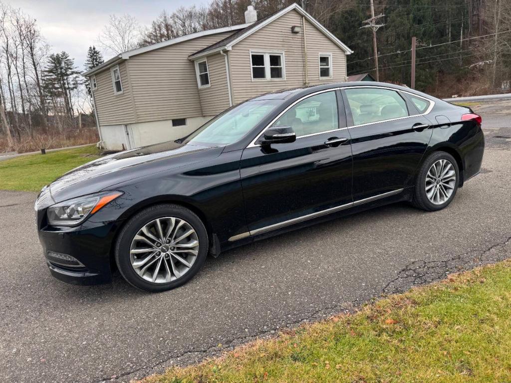 used 2017 Genesis G80 car, priced at $19,900