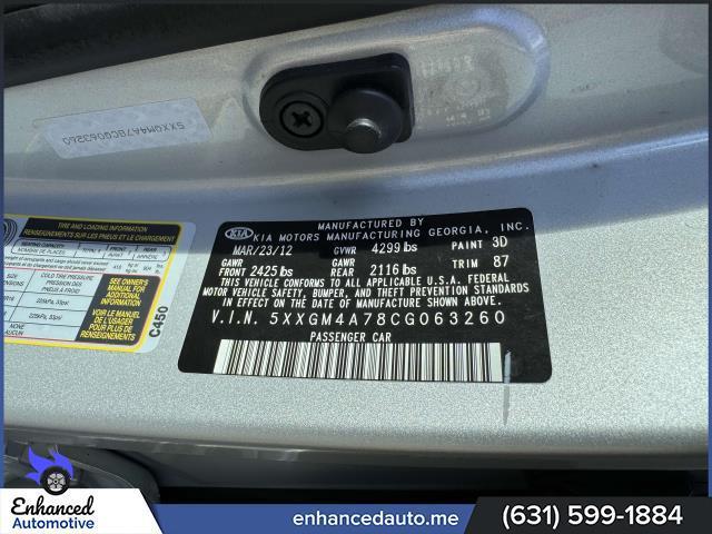 used 2012 Kia Optima car, priced at $6,995