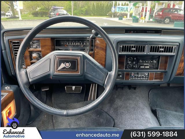used 1986 Cadillac DeVille car, priced at $14,500