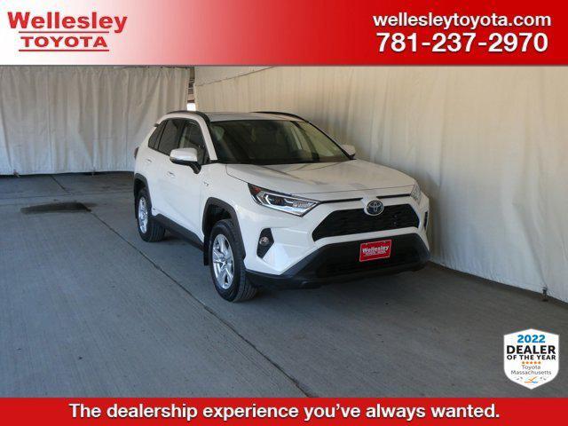 used 2021 Toyota RAV4 Hybrid car, priced at $30,490