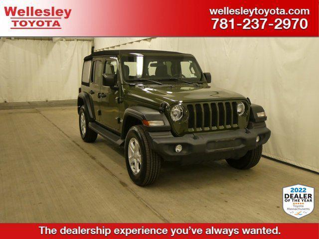 used 2020 Jeep Wrangler Unlimited car, priced at $30,490